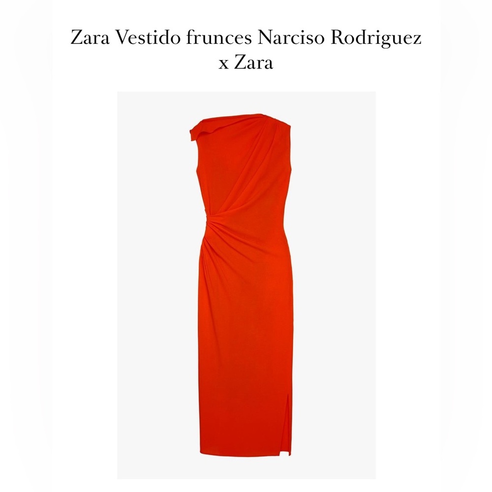Maxi dress by ZARA X Narciso Rodriguez